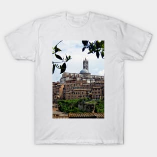 Siena Skyline Cityscape Tuscany Italy T-Shirt